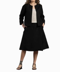 Black Midi Skirt Sv27