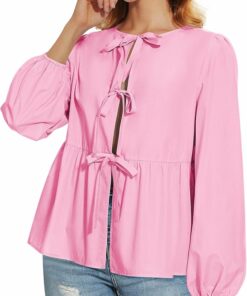 Cute Babydoll Blouse Sv34