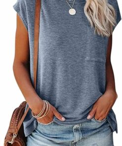 Summer Lightweight Solid Top Sv44
