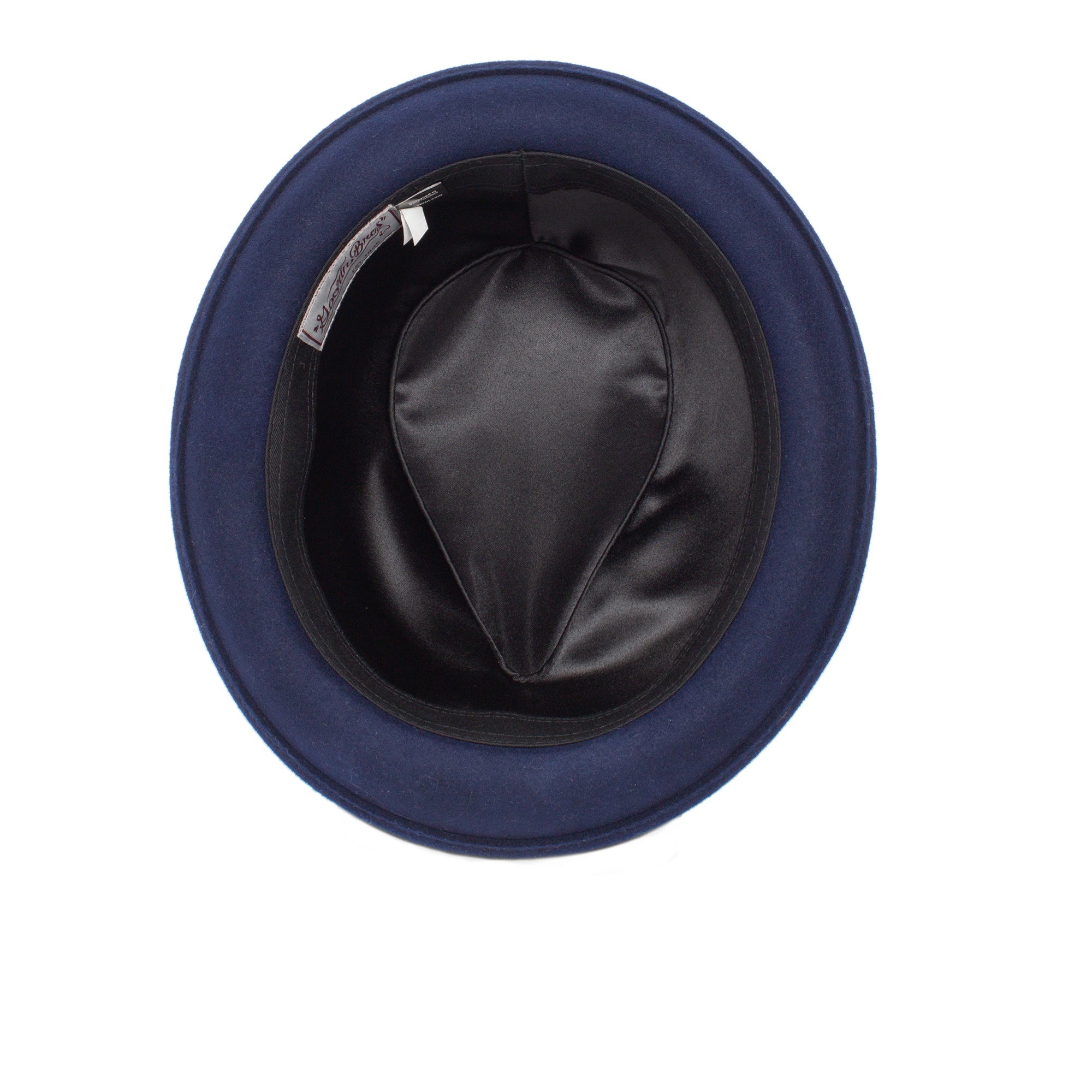 Classic Pork Pie Fedora Hat-Rust - Image 12