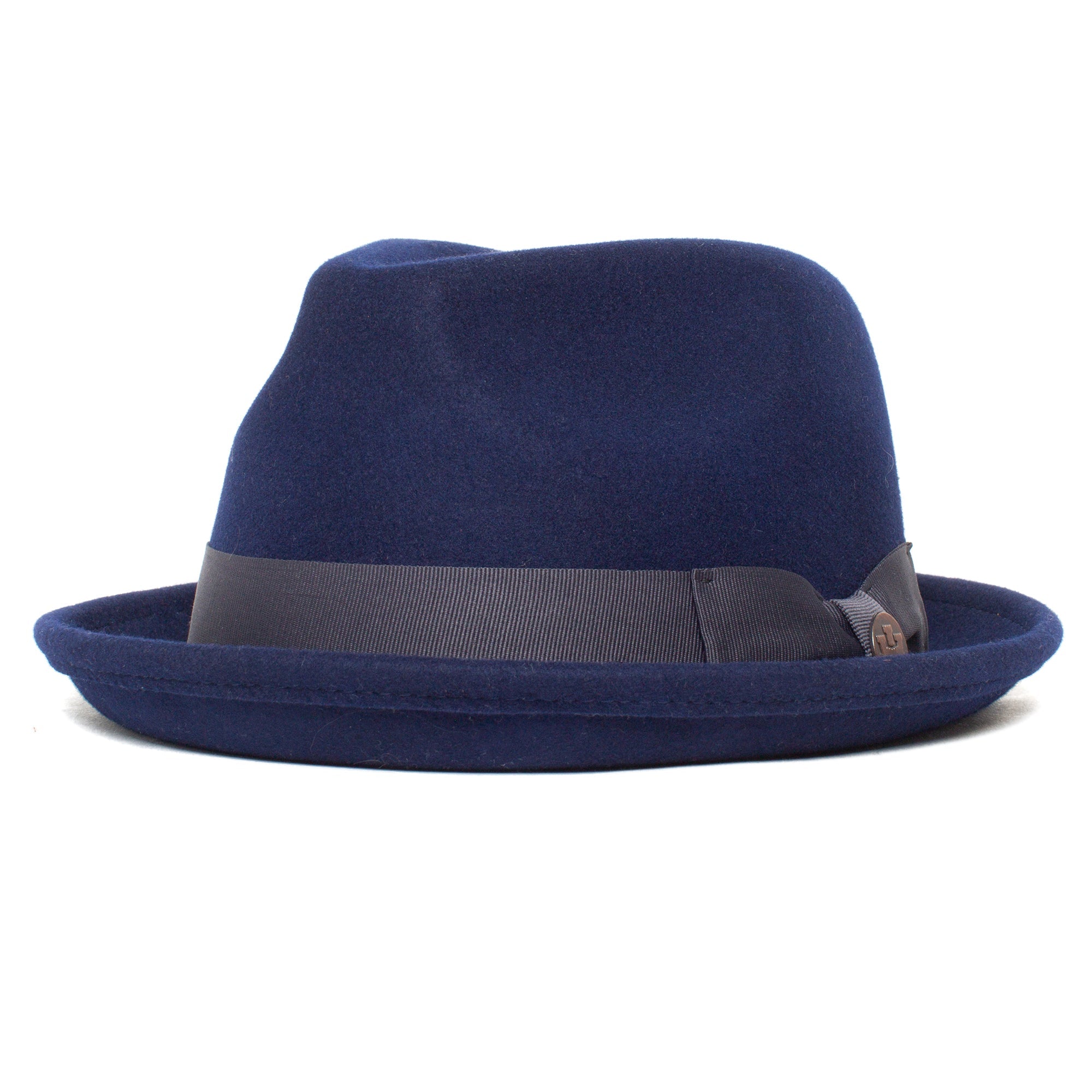 Classic Pork Pie Fedora Hat-Rust - Image 7
