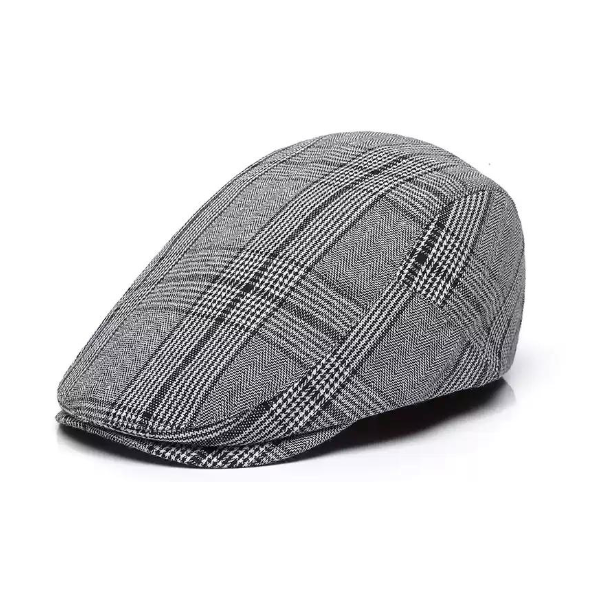 Classic Stripe Flat Cap - Image 3