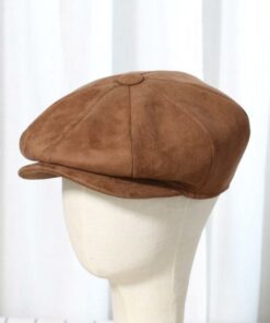 Newsboy Cap Suede