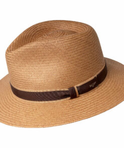 Old-World Genuine Panama Fedora Hat Straw