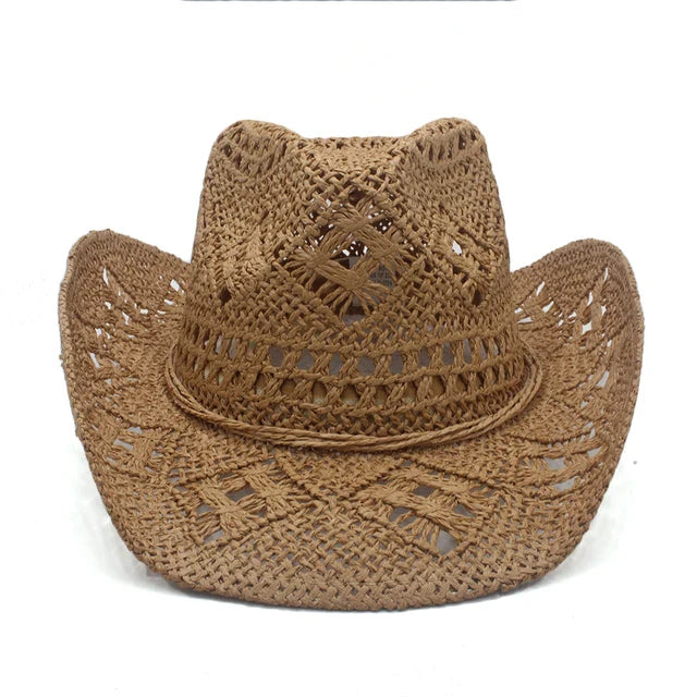 Rustic Elegance Straw Cowboy Hat - Image 11