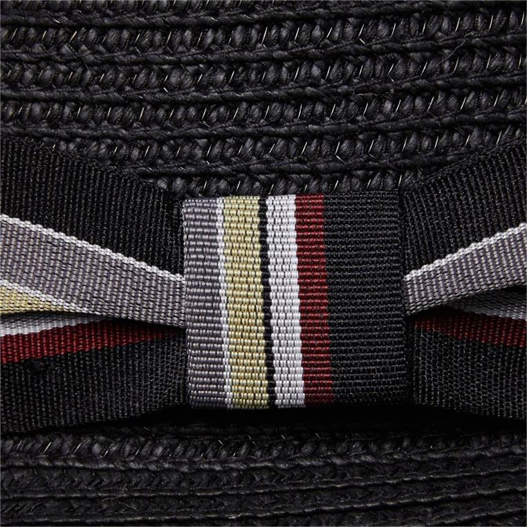 Sophisticate's Signature Summer Braid Fedora Straw - Image 9