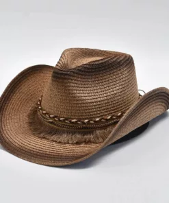 Straw Hat Tassels Western Cowboy Hats
