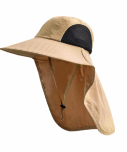 Sun Hat for Men Women with Neck Flap,UPF 50+ UV Protective Hiking Fishing Hats